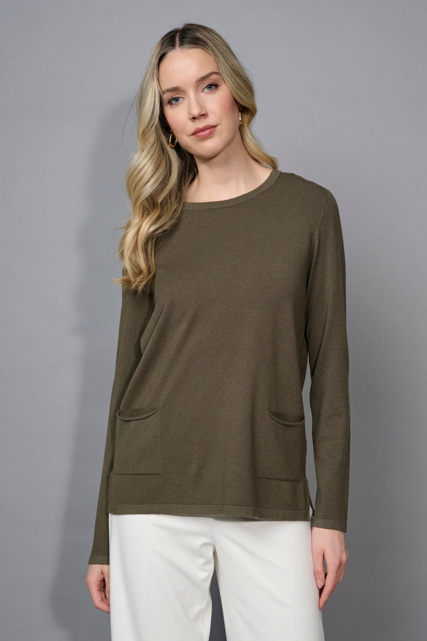 Le haut à col rond Picadilly | BK788