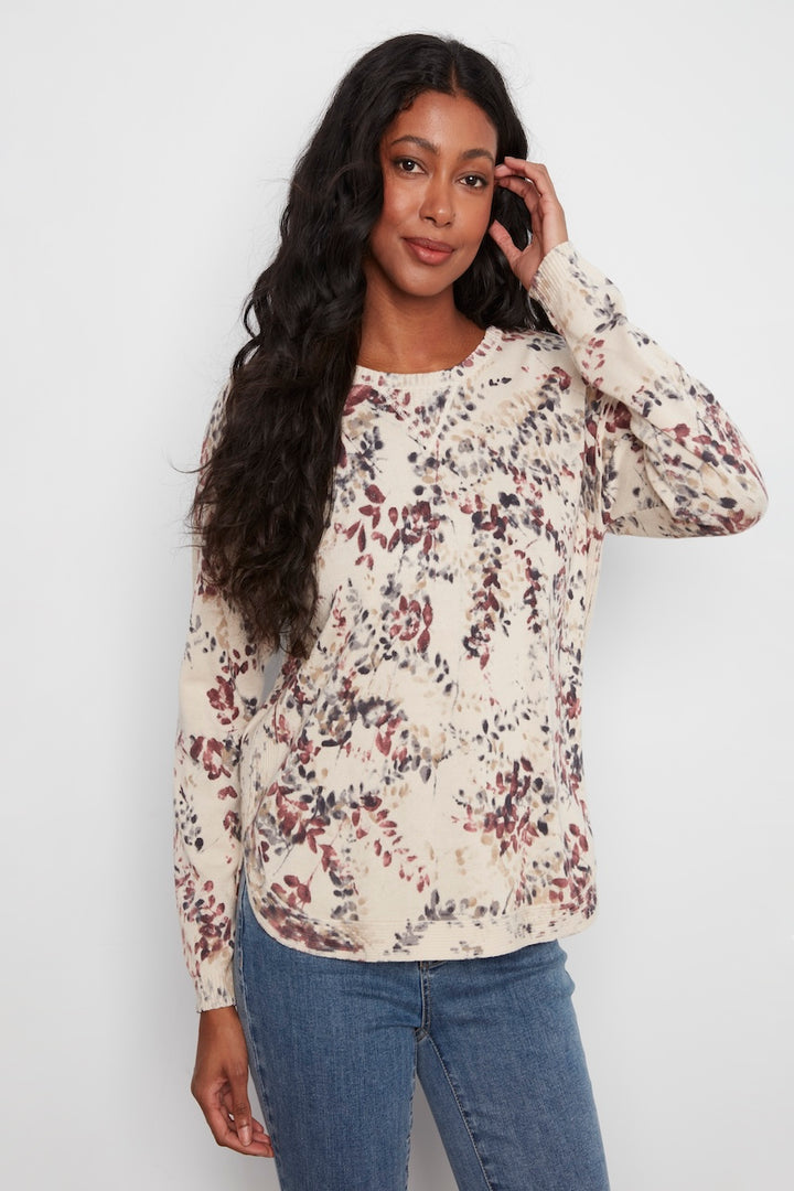 Le pull imprimé Charlie B | C2010P-261B