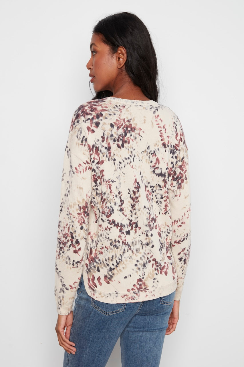 Le pull imprimé Charlie B | C2010P-261B