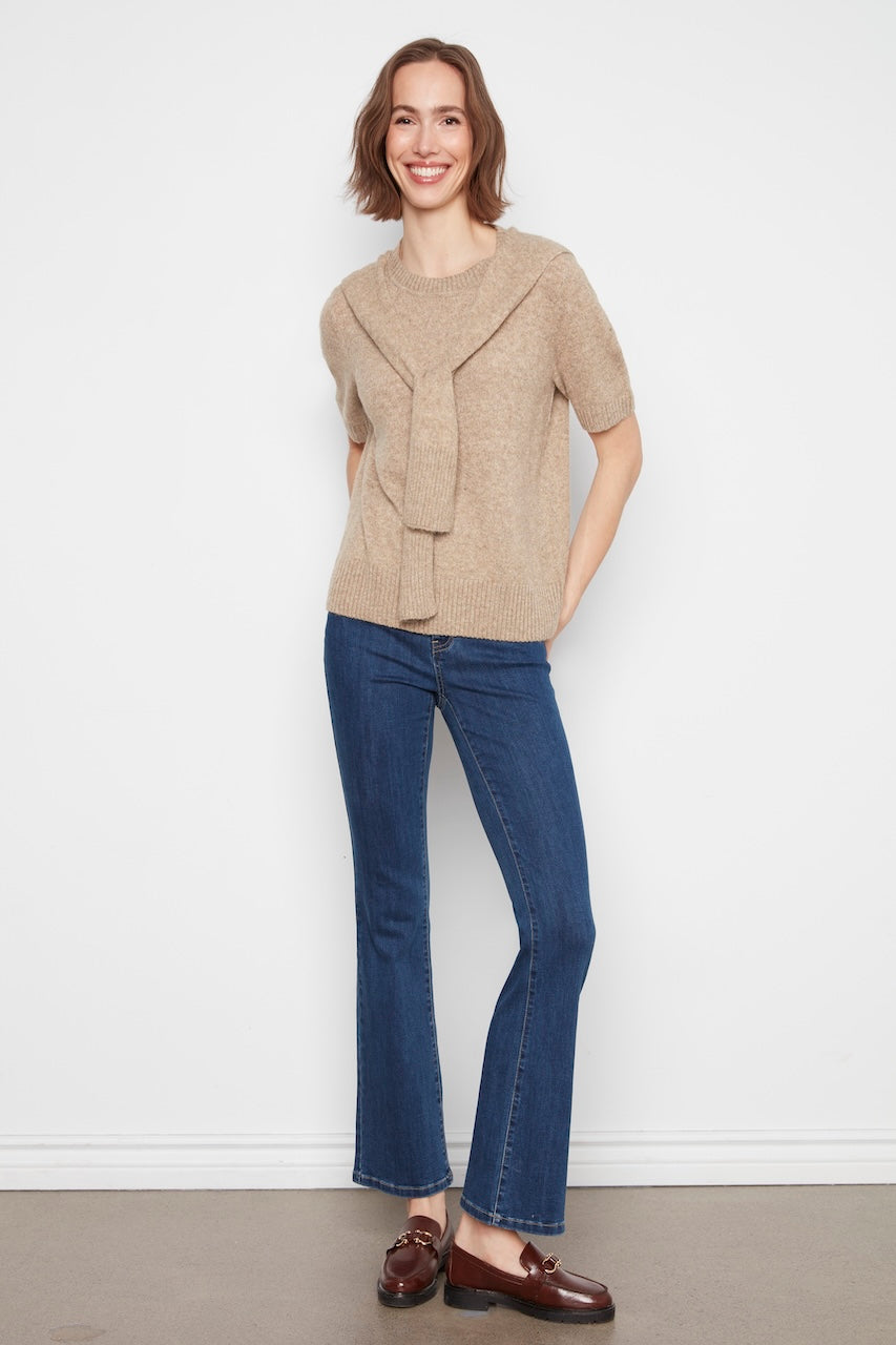 Le pull à manches courtes Charlie B | C2069-690C