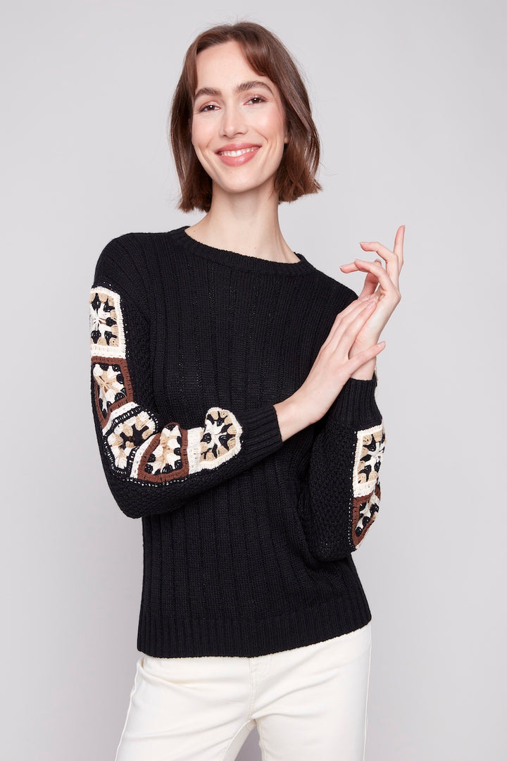Le pull bohème Charlie B. | C2623R-806B