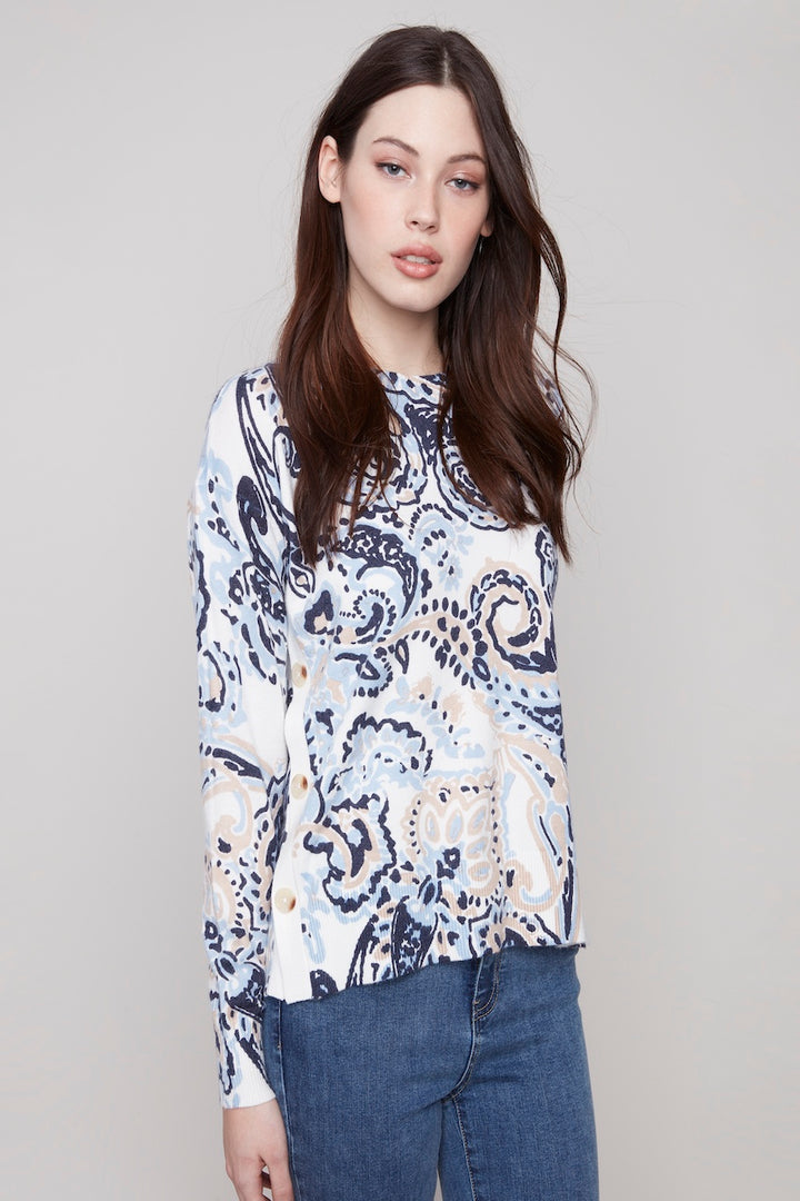 Le pull imprimé Charlie B. | C2668PR-464A