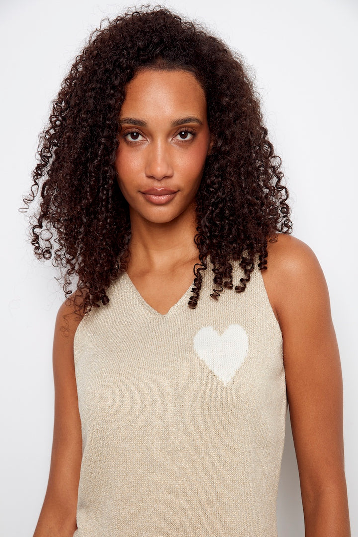 Le haut sans manche Charlie B. | C2794H-215C