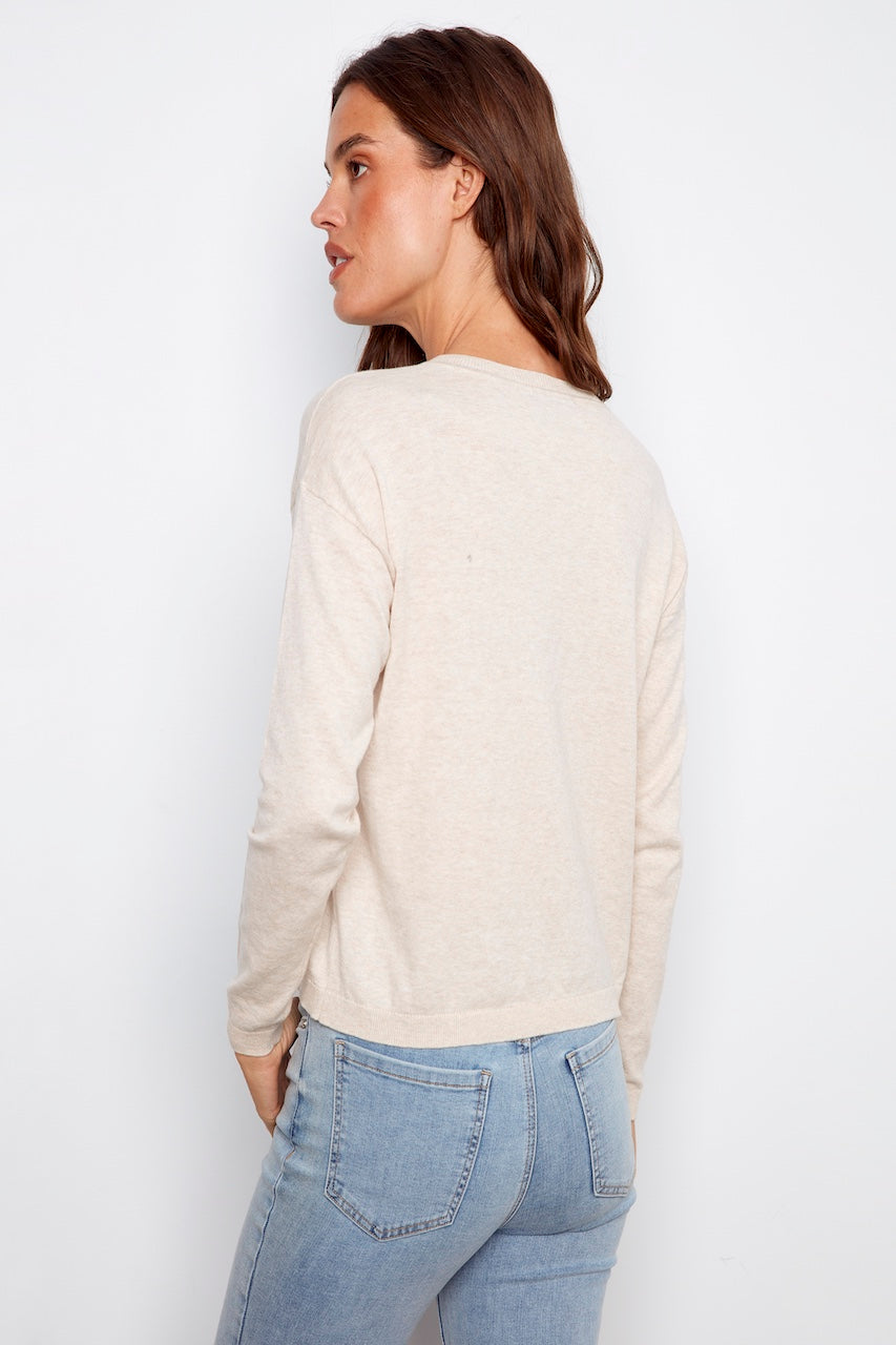 Le pull wildflowers Charlie B. | C2802R-261B