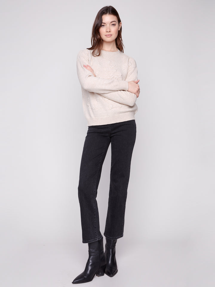 Le pull à col rond Charlie B. | C2821-736A