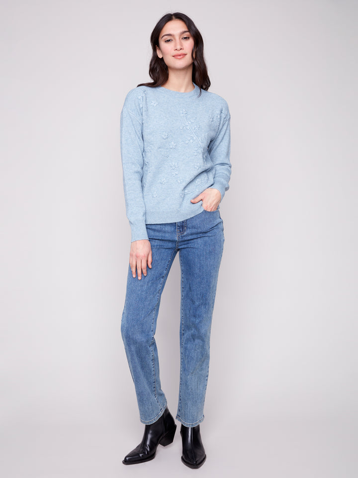 Le pull à col rond Charlie B. | C2821-736A