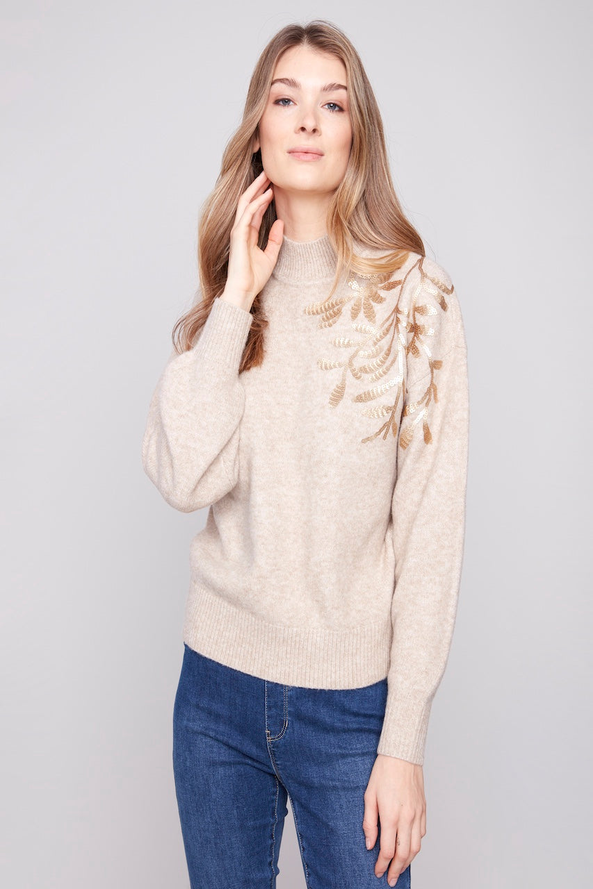 Le pull scintillant Charlie B. | C2856-018C