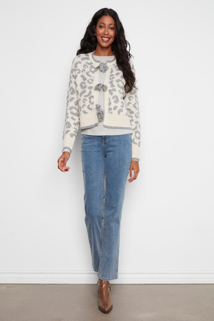 Le cardigan en maille à nouer Charlie B | C2933RP-690C