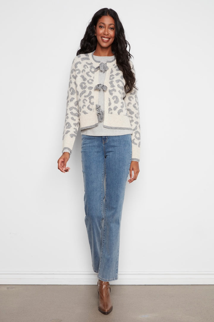 Le cardigan en maille à nouer Charlie B | C2933RP-690C