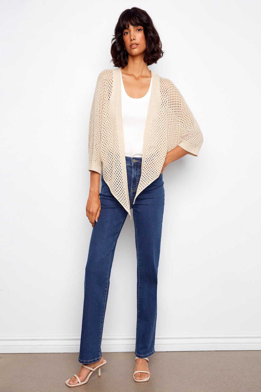 Le cardigan crocheté Charlie B. | C2957-215C