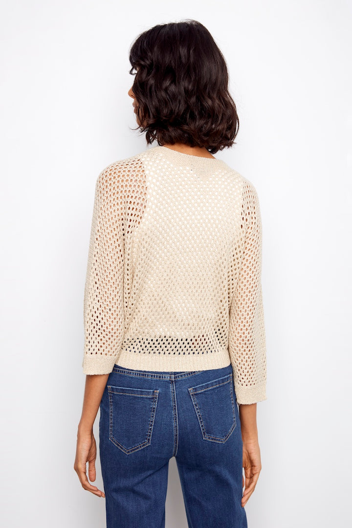 Le cardigan crocheté Charlie B. | C2957-215C