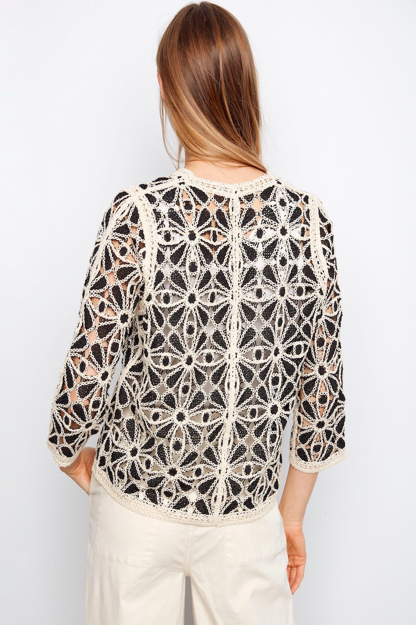 Le cardigan en crochet Charlie B. | C2981-614C