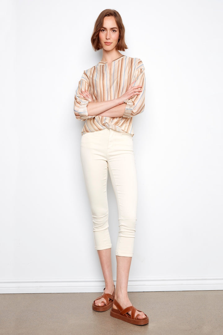 Le chemisier imprimé raffiné Charlie B. | C4495RR-557C