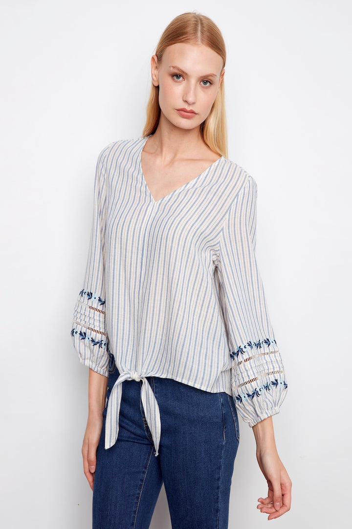 La blouse bohème chic Charlie B. | C4664-508C