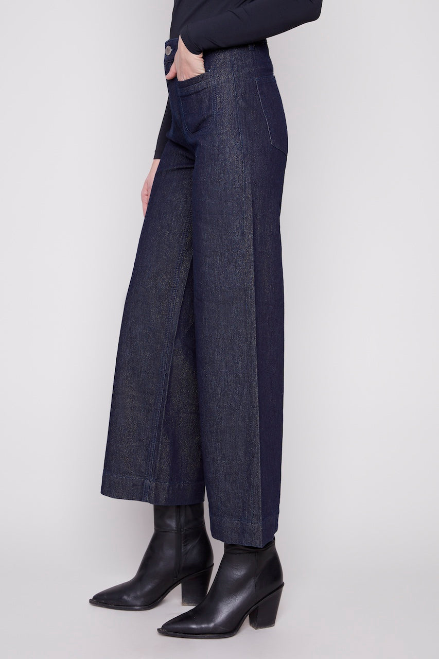 Le denim Lurex Charlie B.| C5538RR-353C