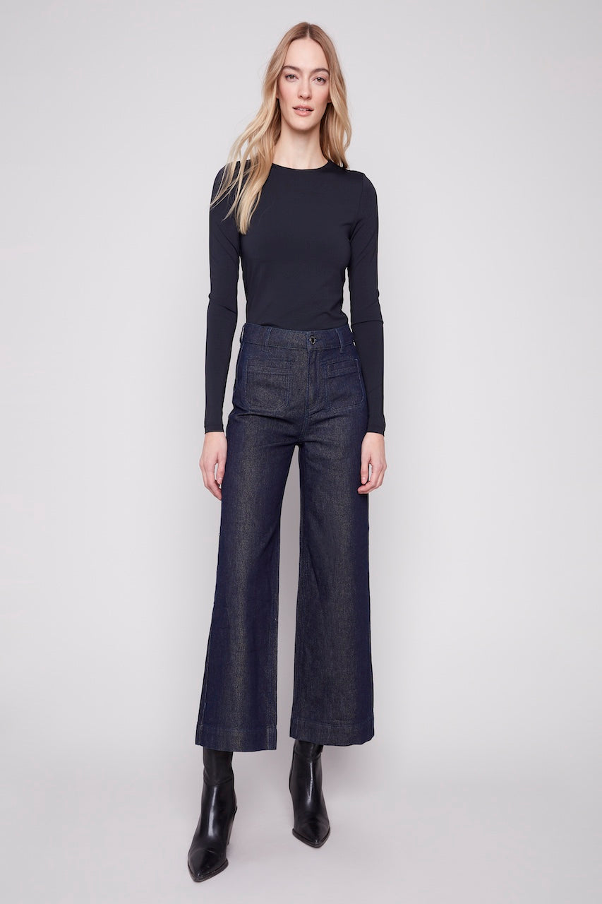 Le denim Lurex Charlie B.| C5538RR-353C