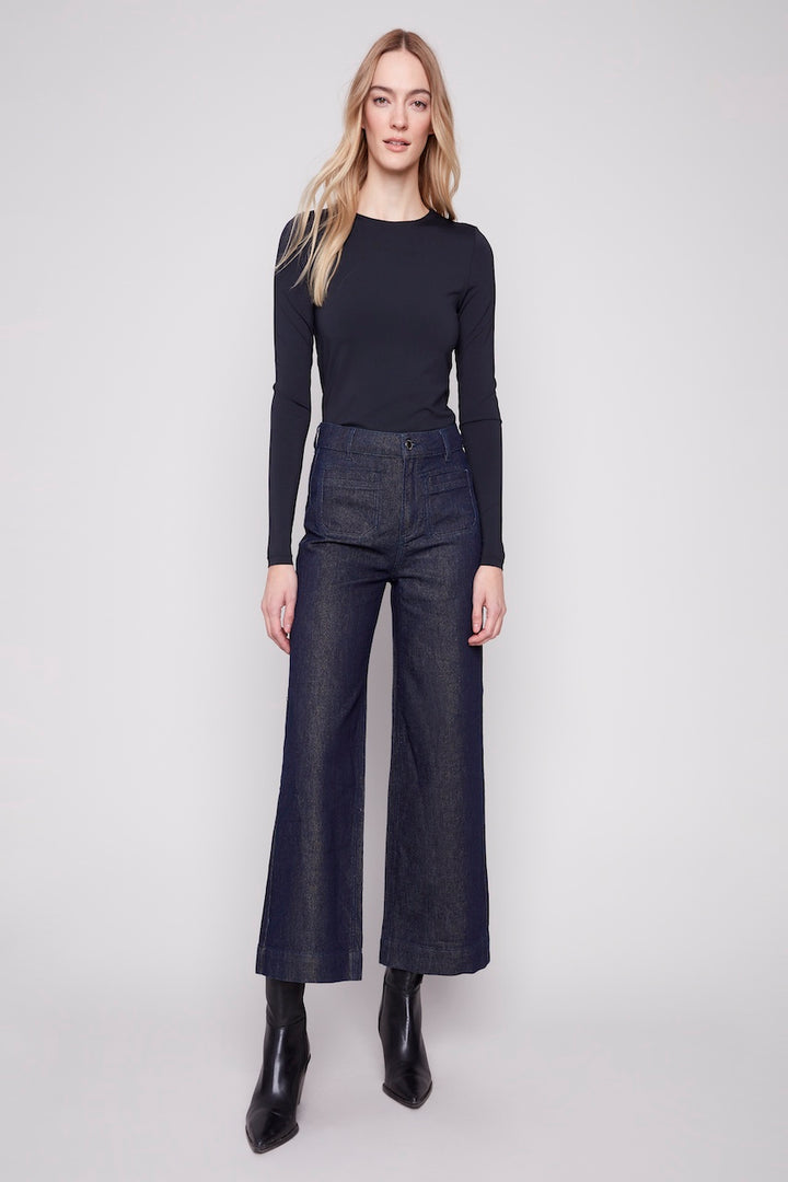 Le denim Lurex Charlie B.| C5538RR-353C