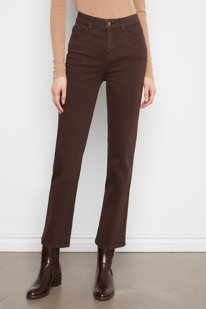 Le pantalon droit en sergé Charlie B | C5584RR-618A