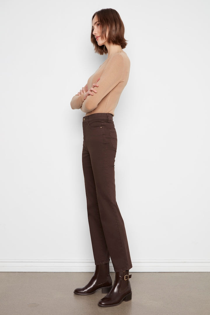 Le pantalon droit en sergé Charlie B | C5584RR-618A