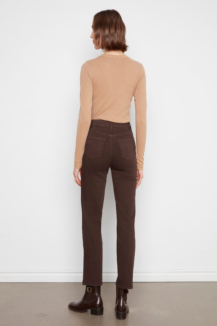 Le pantalon droit en sergé Charlie B | C5584RR-618A