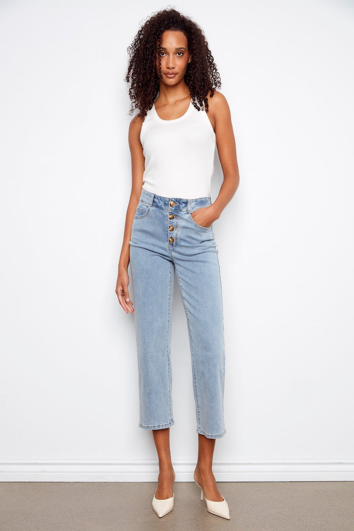Le jean boutonné Charlie B. | C5623R-431A