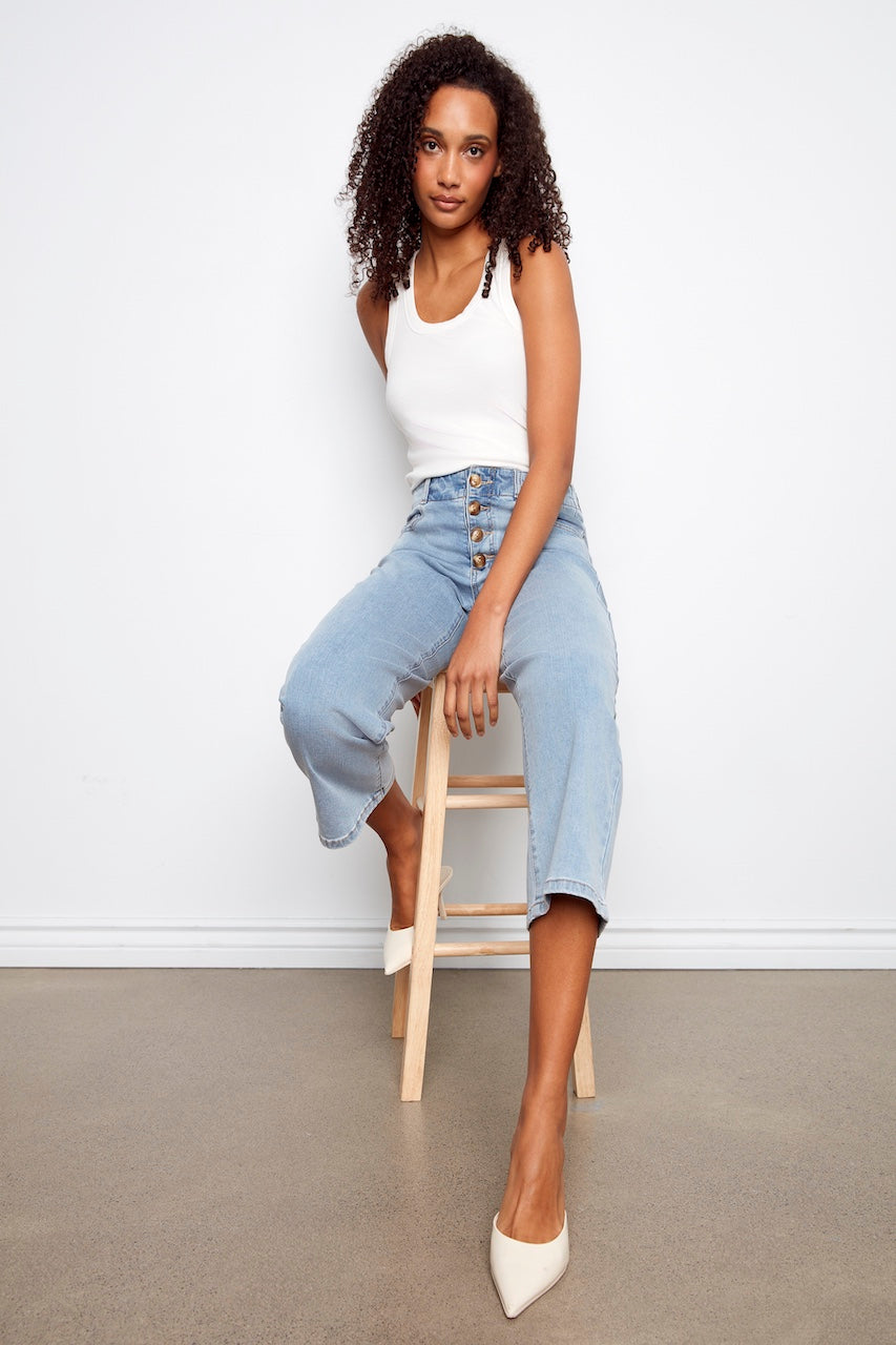 Le jean boutonné Charlie B. | C5623R-431A
