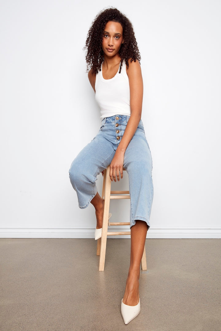 Le jean boutonné Charlie B. | C5623R-431A