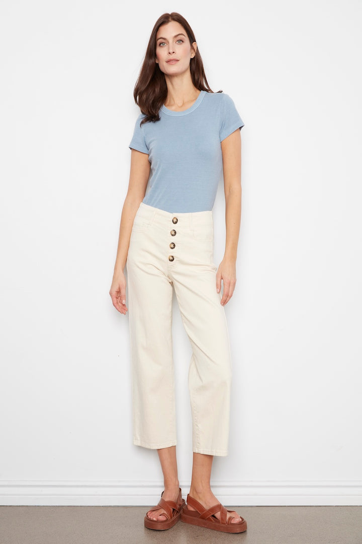 Le pantalon droit en sergé Charlie B. | C5623R-677B