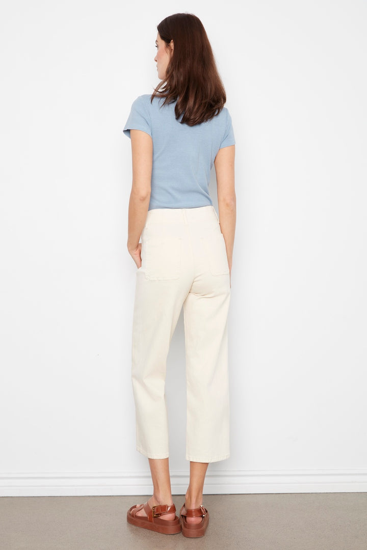 Le pantalon droit en sergé Charlie B. | C5623R-677B