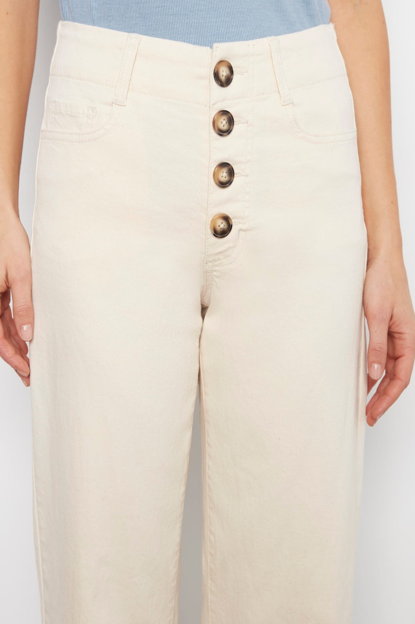 Le pantalon droit en sergé Charlie B. | C5623R-677B