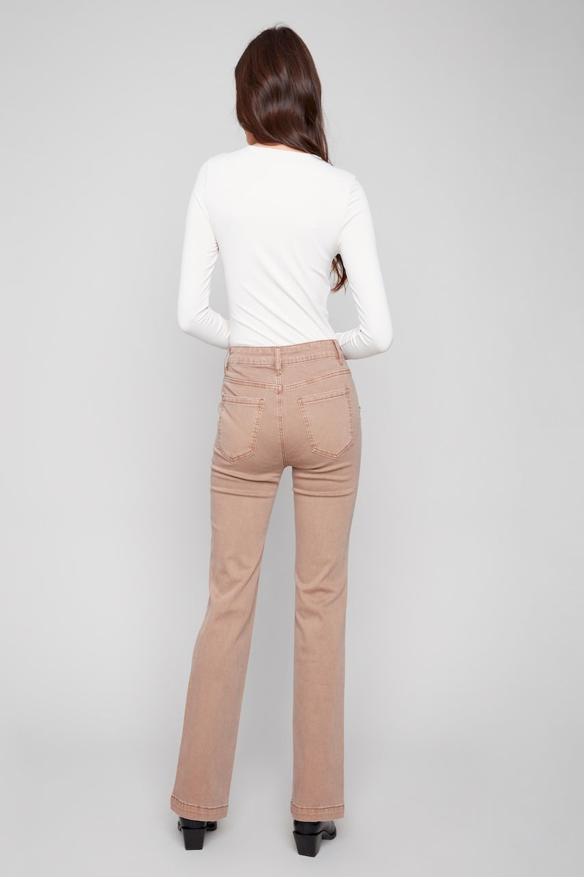 Le pantalon en twill Charlie B. | C5690-618A