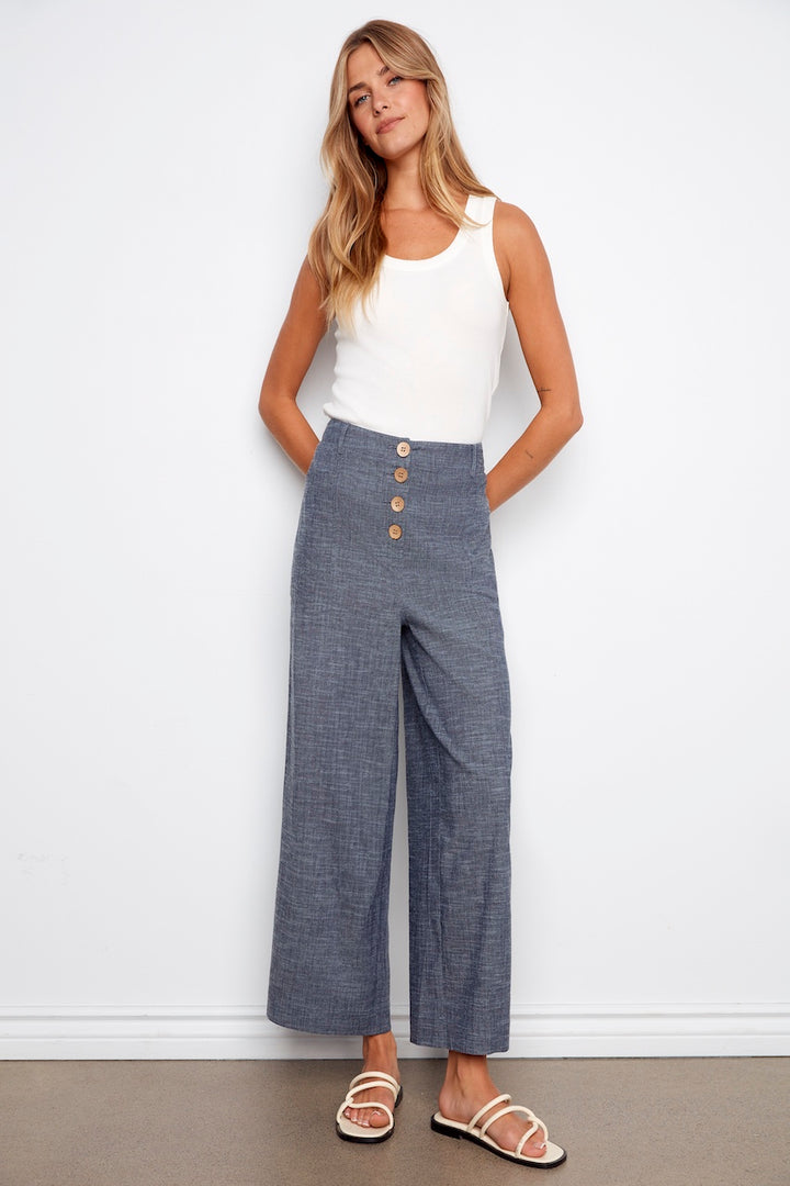Le pantalon coupe large Charlie B. | C5751-555C