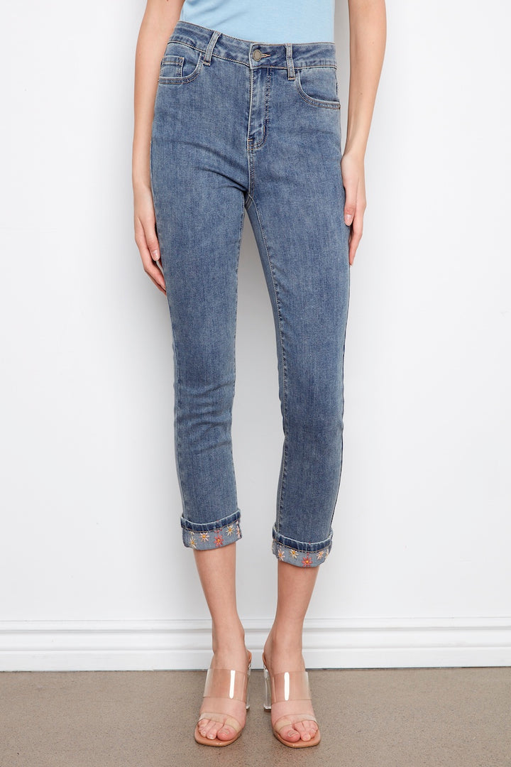 Le denim stretch Charlie B. | C5770E-431A