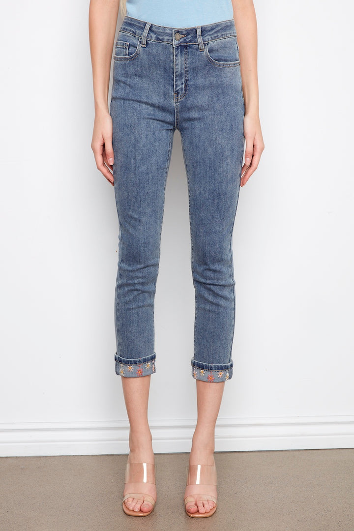 Le denim stretch Charlie B. | C5770E-431A