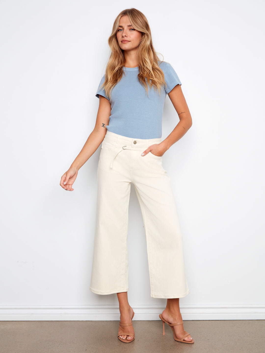 Le jean jambes larges Charlie B. | C5788-626C