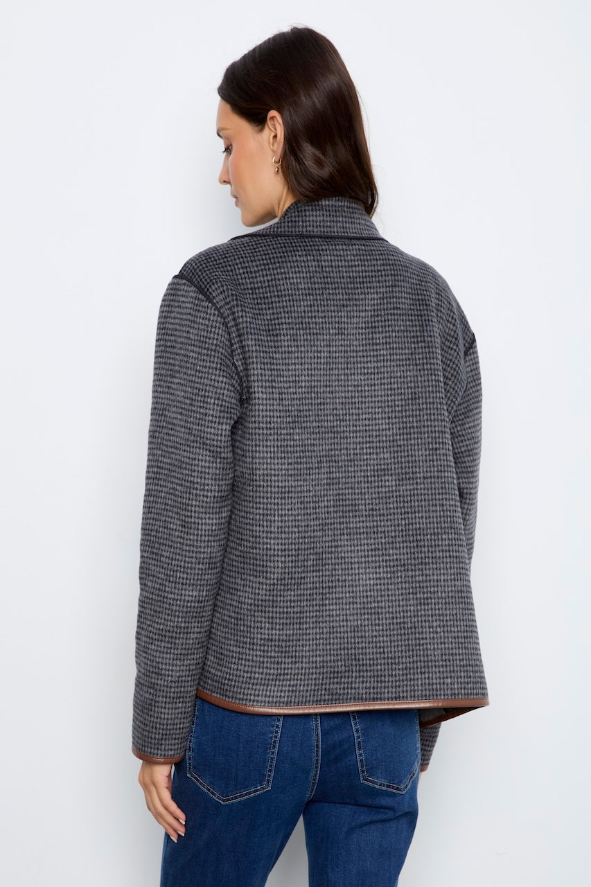 La veste réversible à carreaux Charlie B | C6185YB-134B