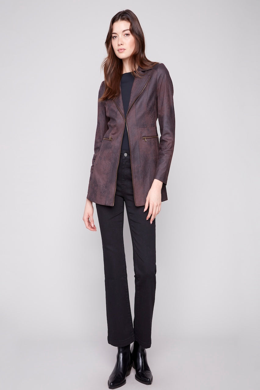 La veste longue vintage Charlie B. | C6270RR-869A