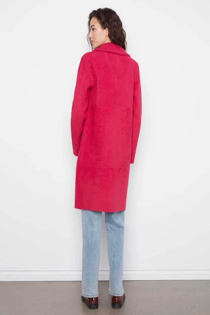 Le manteau-cardigan en maille Charlie B | C6326RR-756C