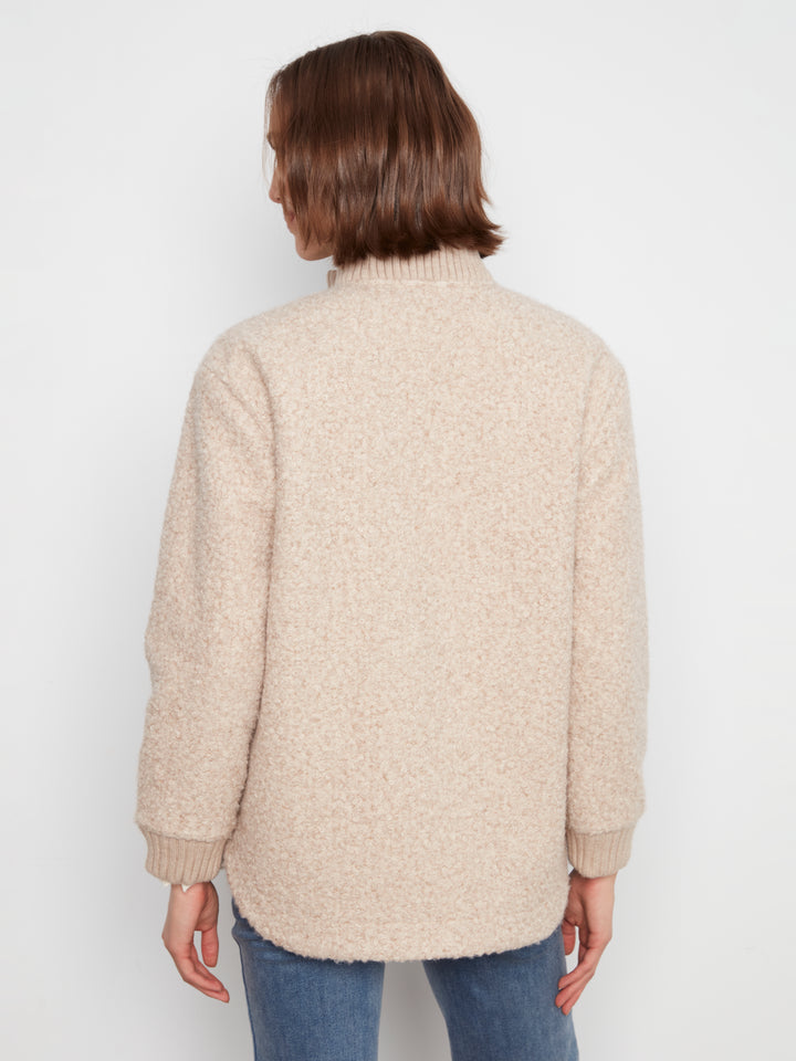 La veste effet peluche Charlie B | C6437-707A