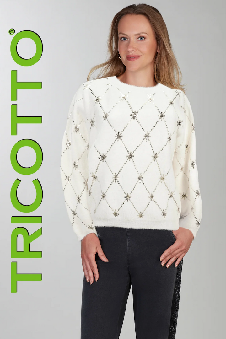 Le pull texturé Tricotto | F-105