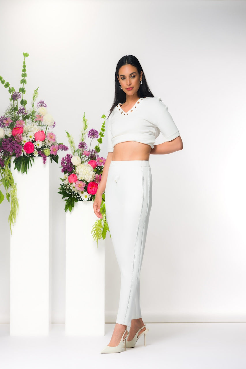 Le pantalon pull-on Elena Wang | EW36106