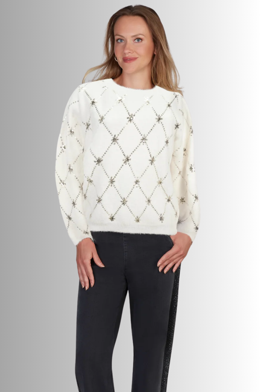 Le pull texturé Tricotto | F-105