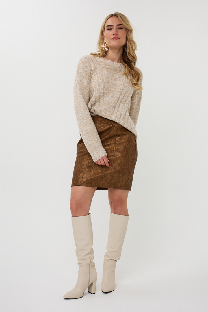 La jupe métallisée Esqualo | F2511523