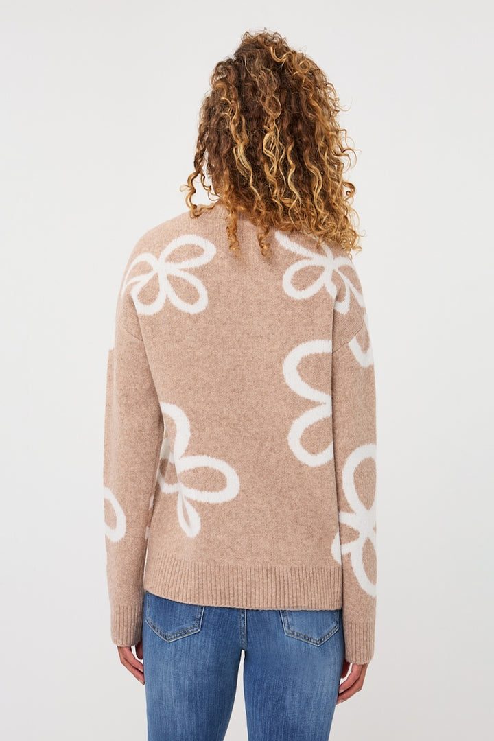 Le chandail à motif floral Esqualo | F2602505