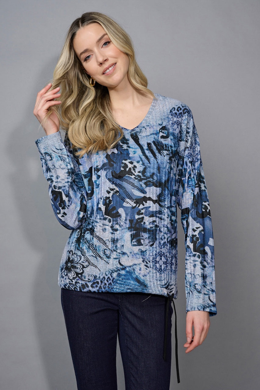 Le haut encolure en v Picadilly | FC190GM