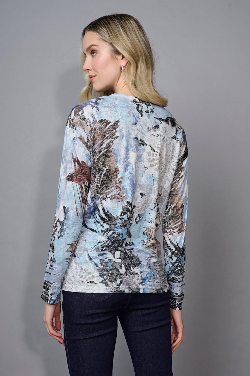 Le haut à col rond Picadilly | FC237GB