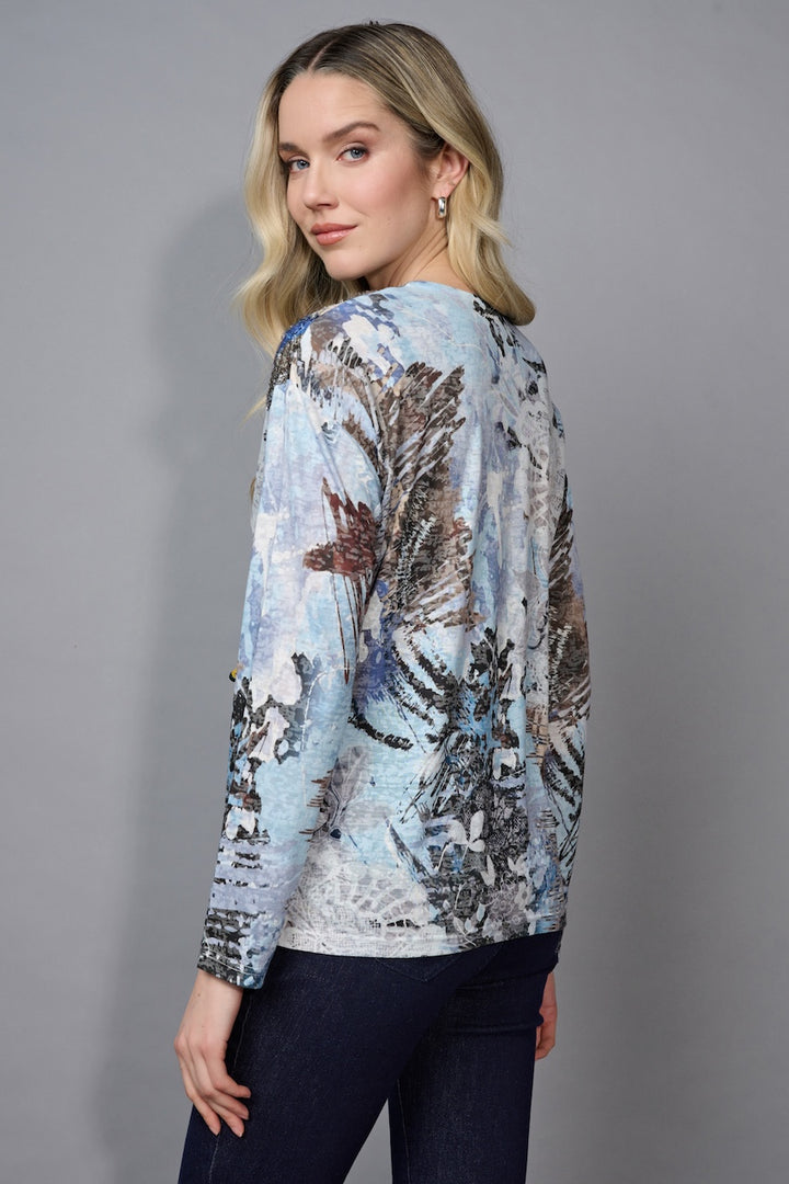 Le haut à col rond Picadilly | FC237GB