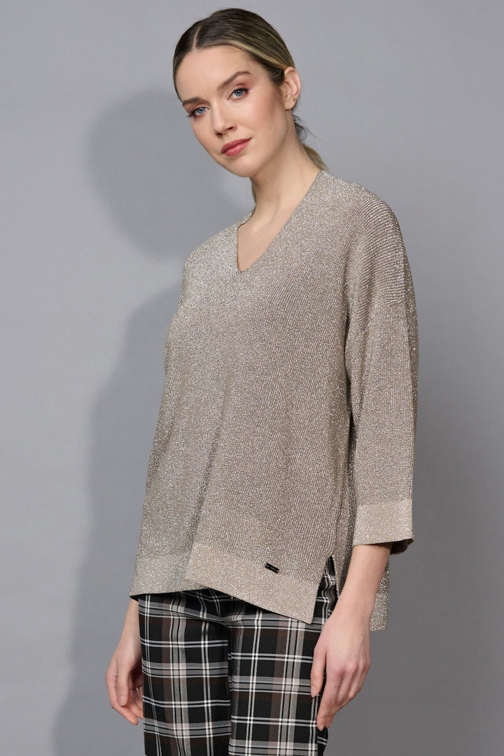 Le chandail métallique Picadilly | FE160