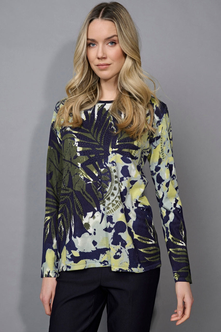 Le haut imprimé feuillage Picadilly | FK796DW