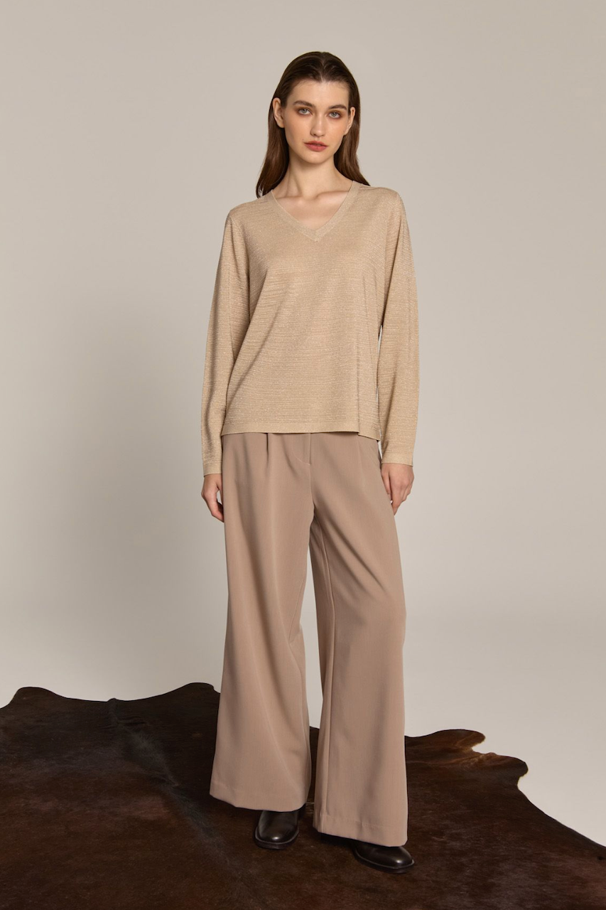 Le haut scintillant Marina V | FW25-057